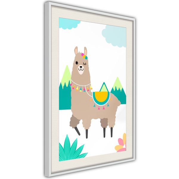 Poster 'Unusual Lama'