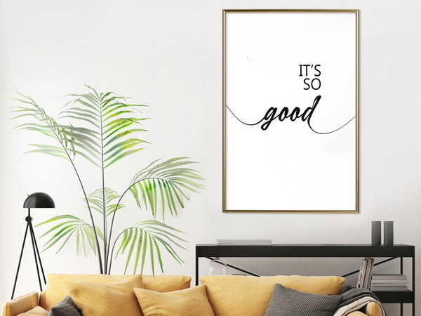 Poster 'It's so Good'