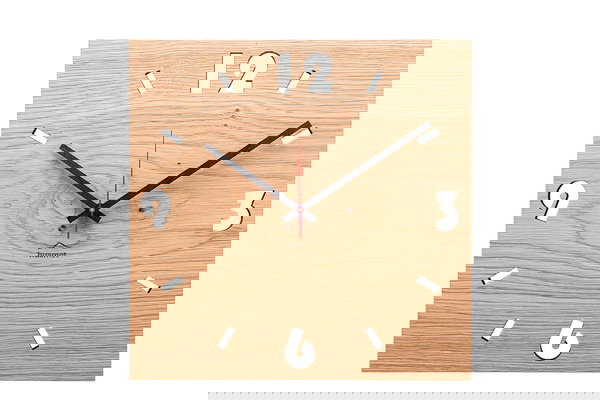 Blikvanger van echt hout