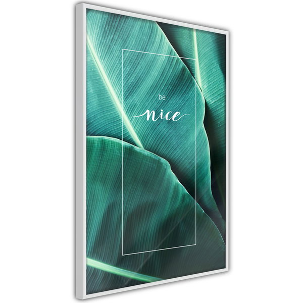Poster 'Be Nice'