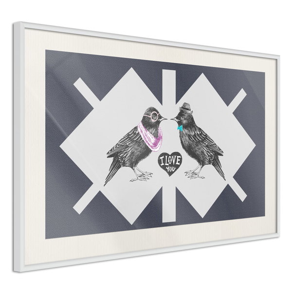 Poster 'Bird Love'
