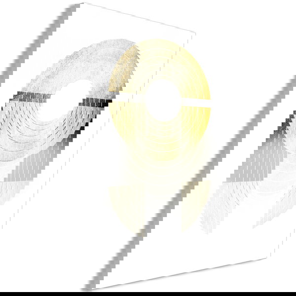 Kunstdruk op canvas 'Gold Trophy Vertical'