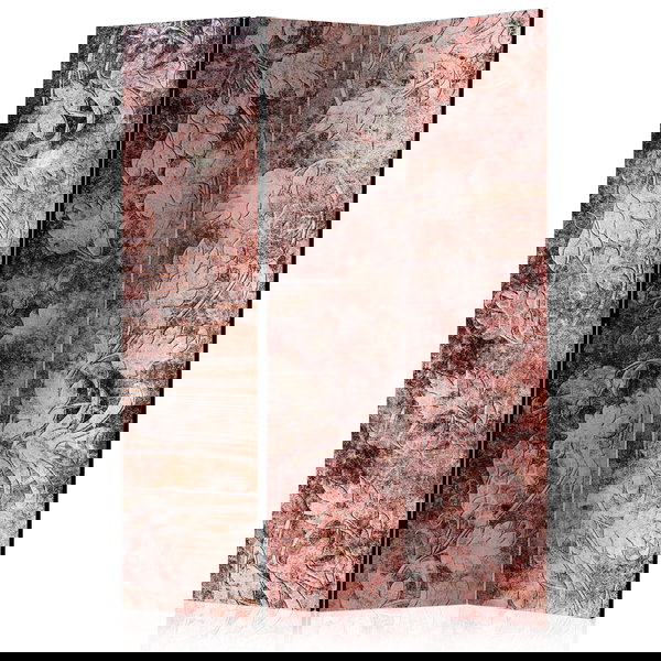 Paravan decorativ 'Coral Bouquet'