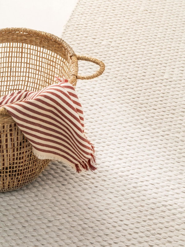 Design Wollteppich Lana Beige