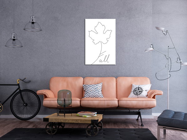 Kunstdruck auf Leinwand 'Autumn Treasure Vertical'