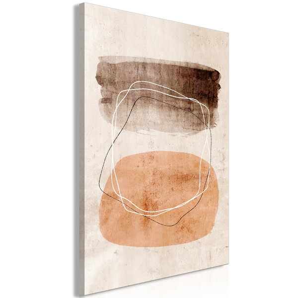 Imprimare de artă pe pânză 'Vibrating Figures Vertical'