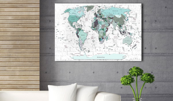 Pinnwand Bild 'Sky-blue Border'