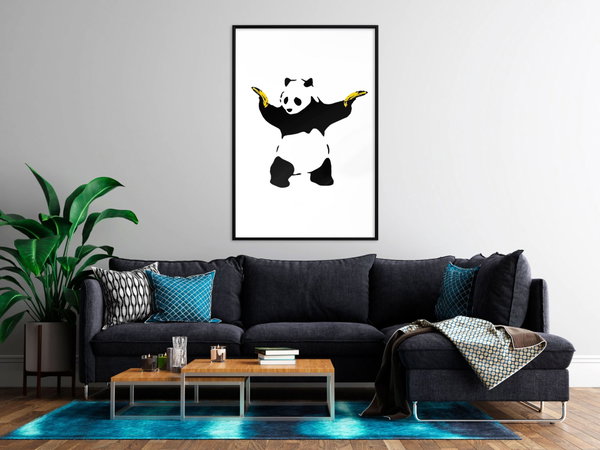 Poster 'Panda with Guns'