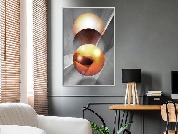 Poster 'Enchanted Globes'