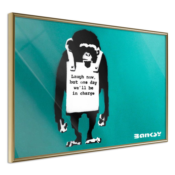 Poster 'Angry Monkey'