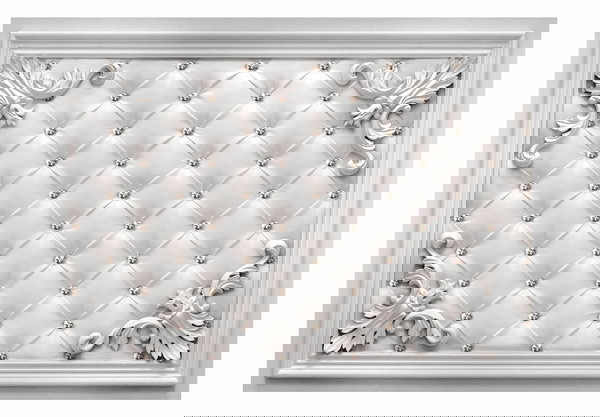 Papier peint autocollant 'White Opulence'