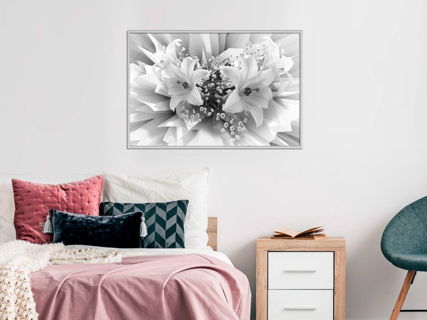 Poster 'Crystal Lillies'