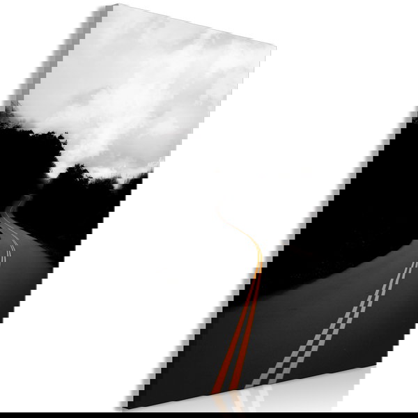 Impression sur toile 'Double Solid Line Vertical'