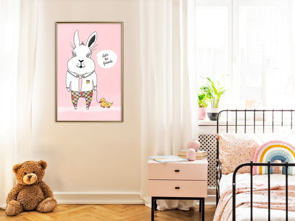 Poster 'Rabbit's Friend'