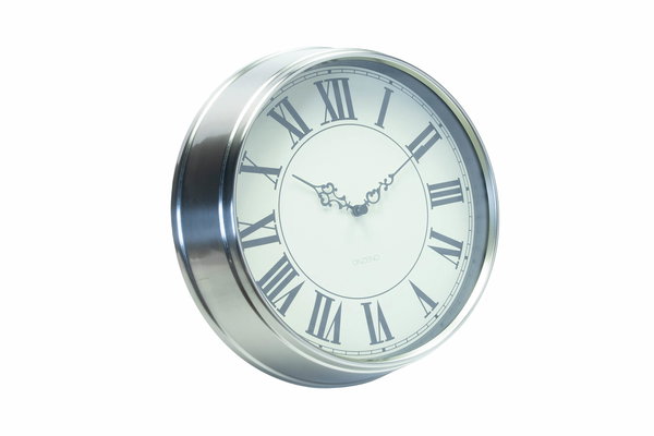 Minimalistische Wanduhr