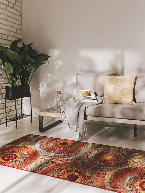 Design In- &amp; Outdoor-Teppich Artis Orange