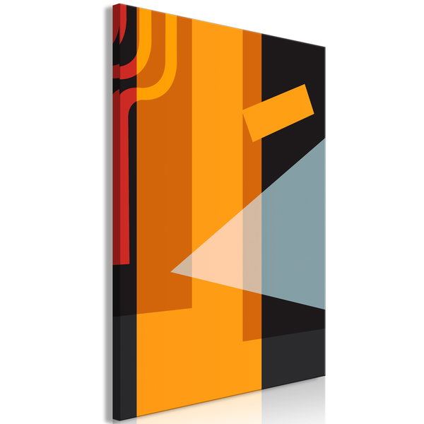 Imprimare de artă pe pânză 'Neons Vertical'