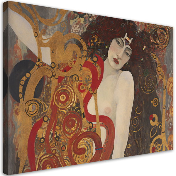 Kunstdruck auf Leinwand 'Klimt's Ecstasy'