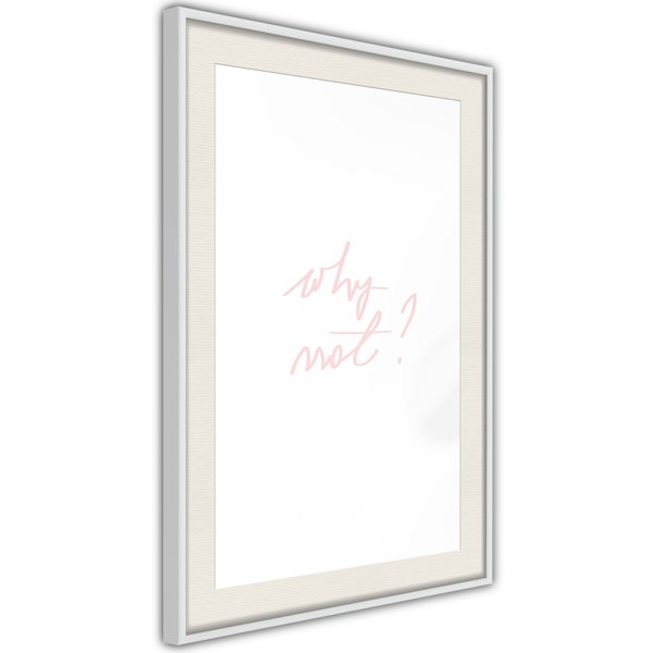 Poster 'Why Not?'