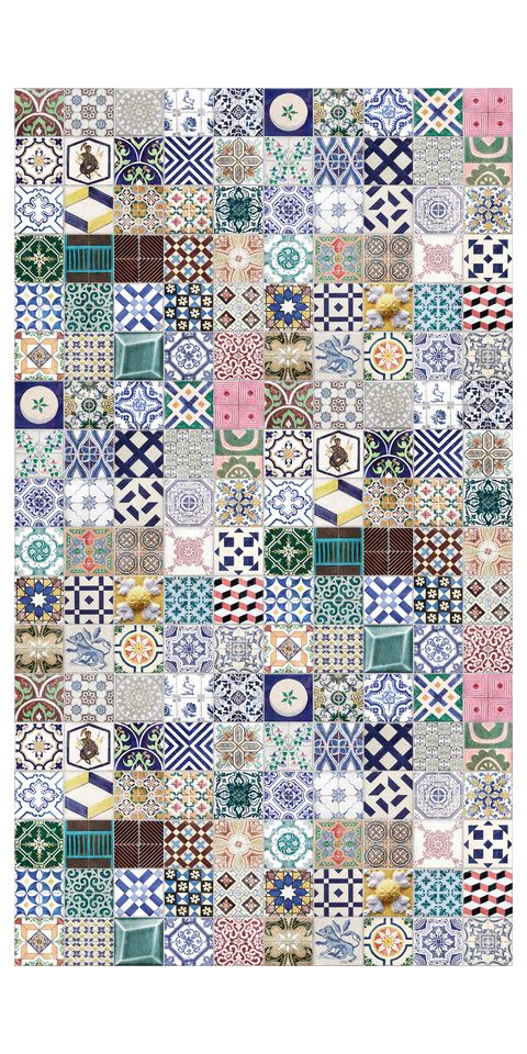 Tapeta 'Vintage Scroll' 159x280cm