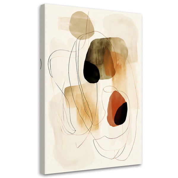 Kunstdruck auf Leinwand 'Organic Harmony'