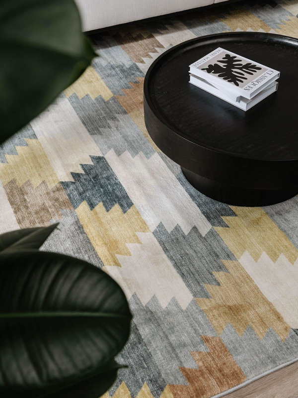 Design Teppich Mara Bunt