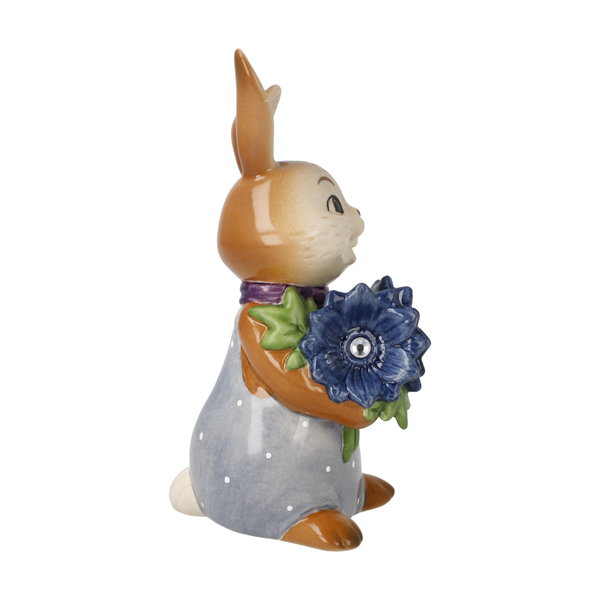 Modern porcelánfigura 'Little Cavalier', művész: Goebel 6,5x12x5,5cm