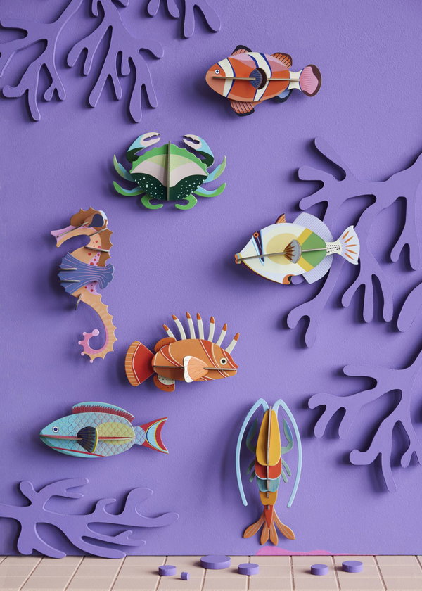Wanddeko Papier 'Clownfish'