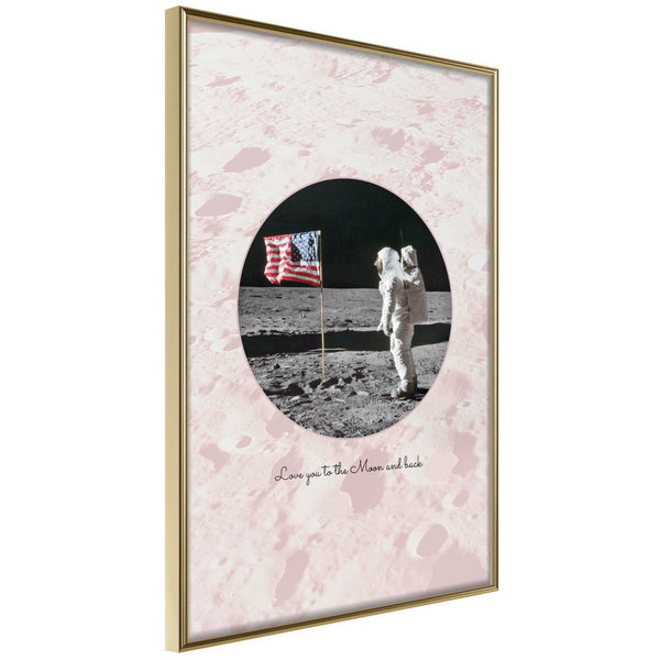 Poster 'Love You to the Moon and Back'